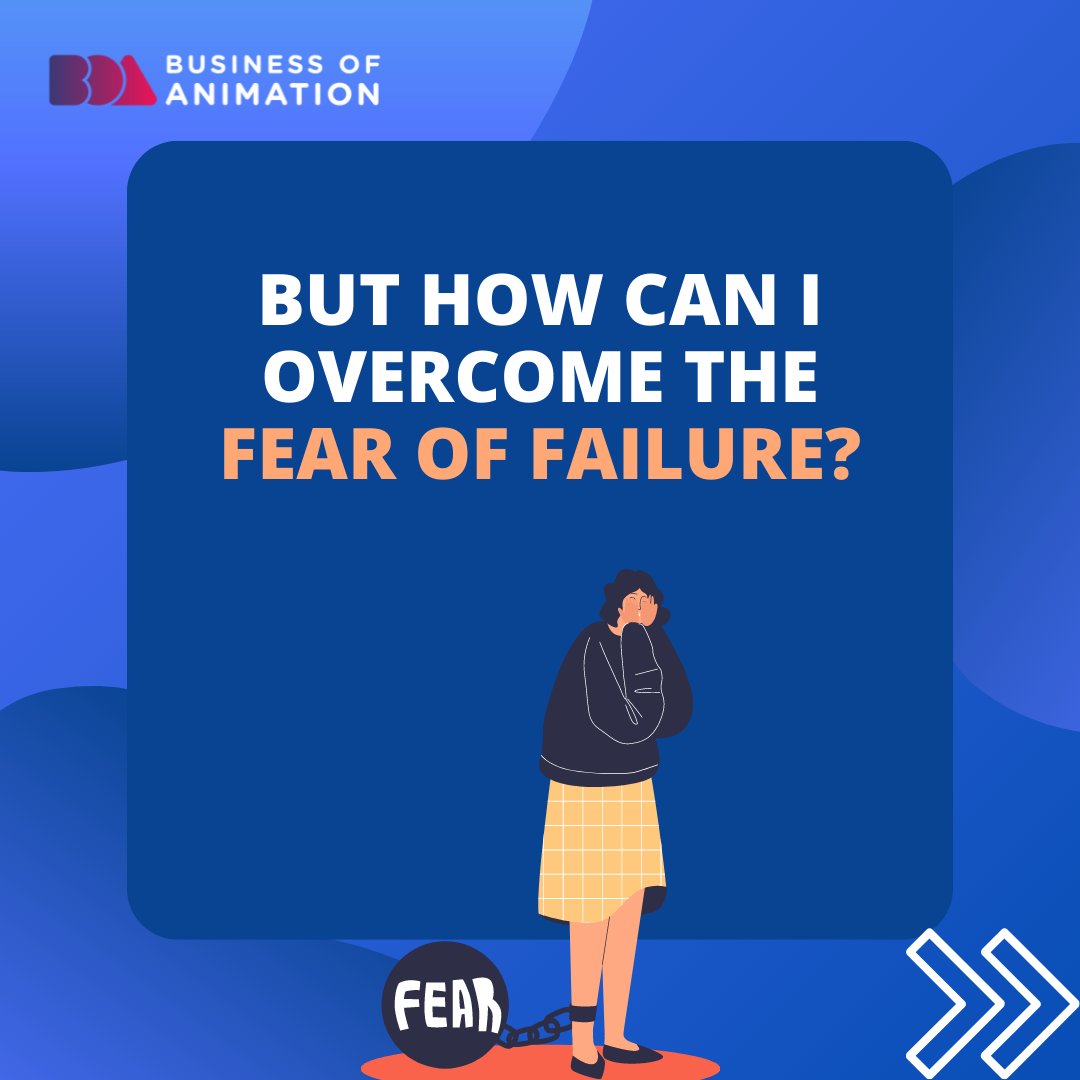 animationbiz's tweet image. Are you being held hostage by your fear of failure? We are here to help you set yourself free from it.

Here are 4 ways how freelance animators can overcome their fear of failure:
1. Try to redefine failure
2. Focus on learning
3. Set approach goals

#AnimationFail