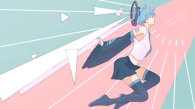 ミクさんお誕生日おめでとう〜!!#初音ミク生誕祭2022 #初音ミク誕生祭2022 #初音ミク 
