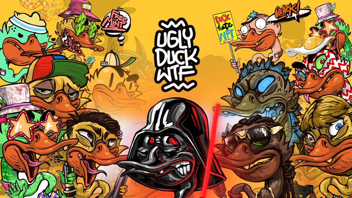 Alan_NFT_'s tweet photo. Want to quacking welcome @maximus_cryptus to the pond after sweeping the floor of @Uglyduckwtf 

Lets show some duck love to our new Farmer duck and be sure to go give him a follow!? Quaaaack 🦆❤️

#uglyduckwtf #duckarmy #NFTartwork #Sweptthefloor https://t.co/uS8WMy9tlB