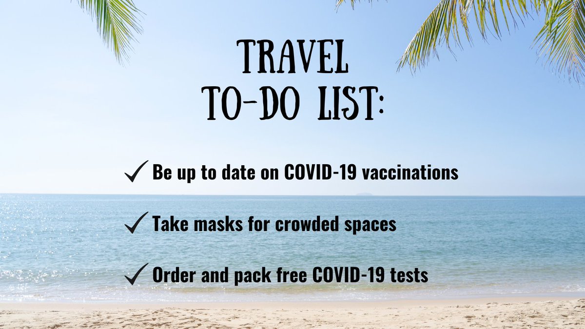 WADeptHealth's tweet photo. As summer ends, be prepared for travels with easy COVID precautions. Be sure to check local guidance at your destination. https://t.co/uWzkAY2NCa