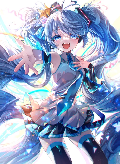 「ずっと君が大好きだ!」#初音ミク誕生祭2022 #初音ミク生誕祭2022 #初音ミク15th 