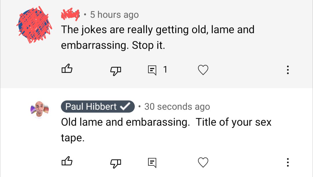 Paul Hibbert (THIS IS A BLUE TICK. Not Even Lying) tweet media