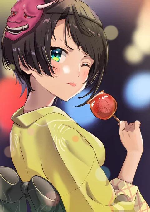 #今月描いた絵を晒そう相変わらずスバルちゃん 