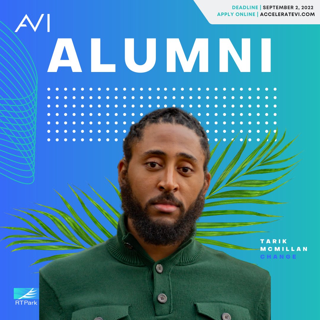 accelerateusvi's tweet photo. "Being in an environment where we were able to learn the fundamentals of building a startup and have access to a network of mentors to help us navigate the startup world was a major benefit of being in the Accelerate VI program." - Tarik M., @_ChangeApp #acceleratevi https://t.co/Ouy3d5htn4