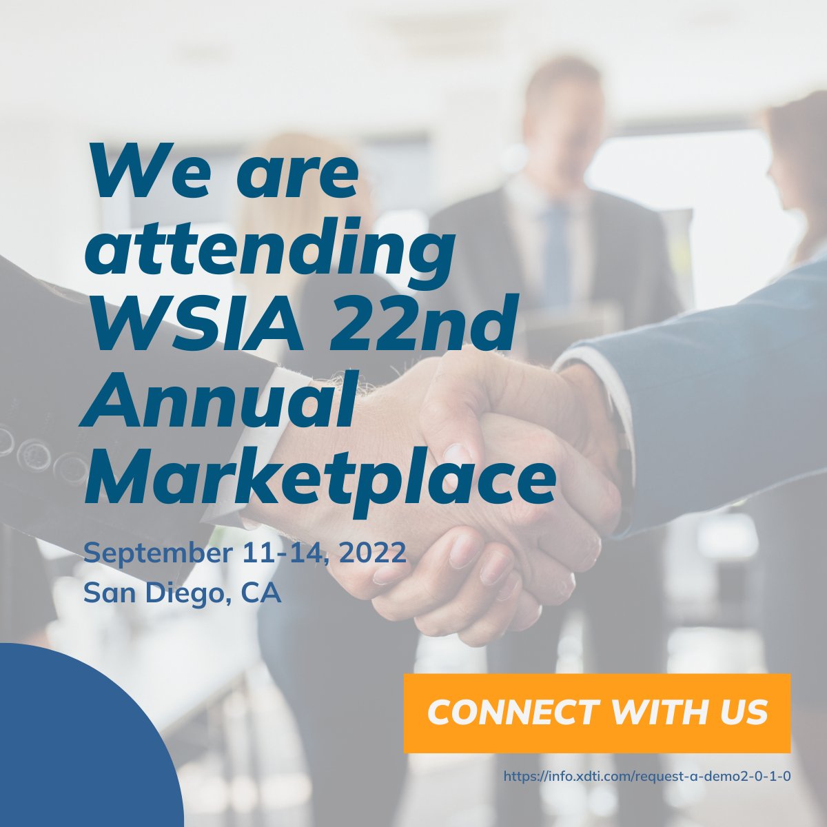 Dyadtech's tweet photo. Request a Demo with us in person at WSIA Annual Marketplace in less than two weeks: https://t.co/sh5lHREYd6 https://t.co/NJqBIcuvEi