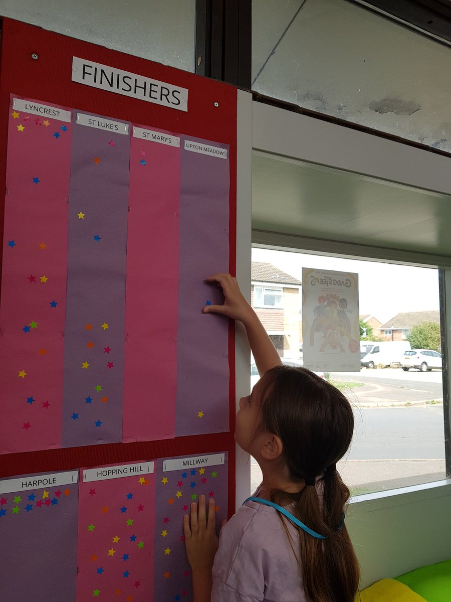 EmmaPapillon's tweet photo. Imogen completed the Gadgeteers summer reading challenge today and added her star to the wall for @UptonMeadows @uptonclass3JB https://t.co/2qtMz08UJS