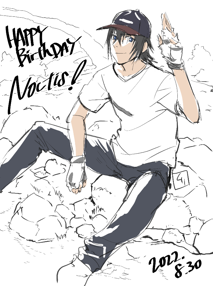 さっきまで描いてたやつ。
やっぱ30日には間に合わなかったなw
#HBDNoctis 