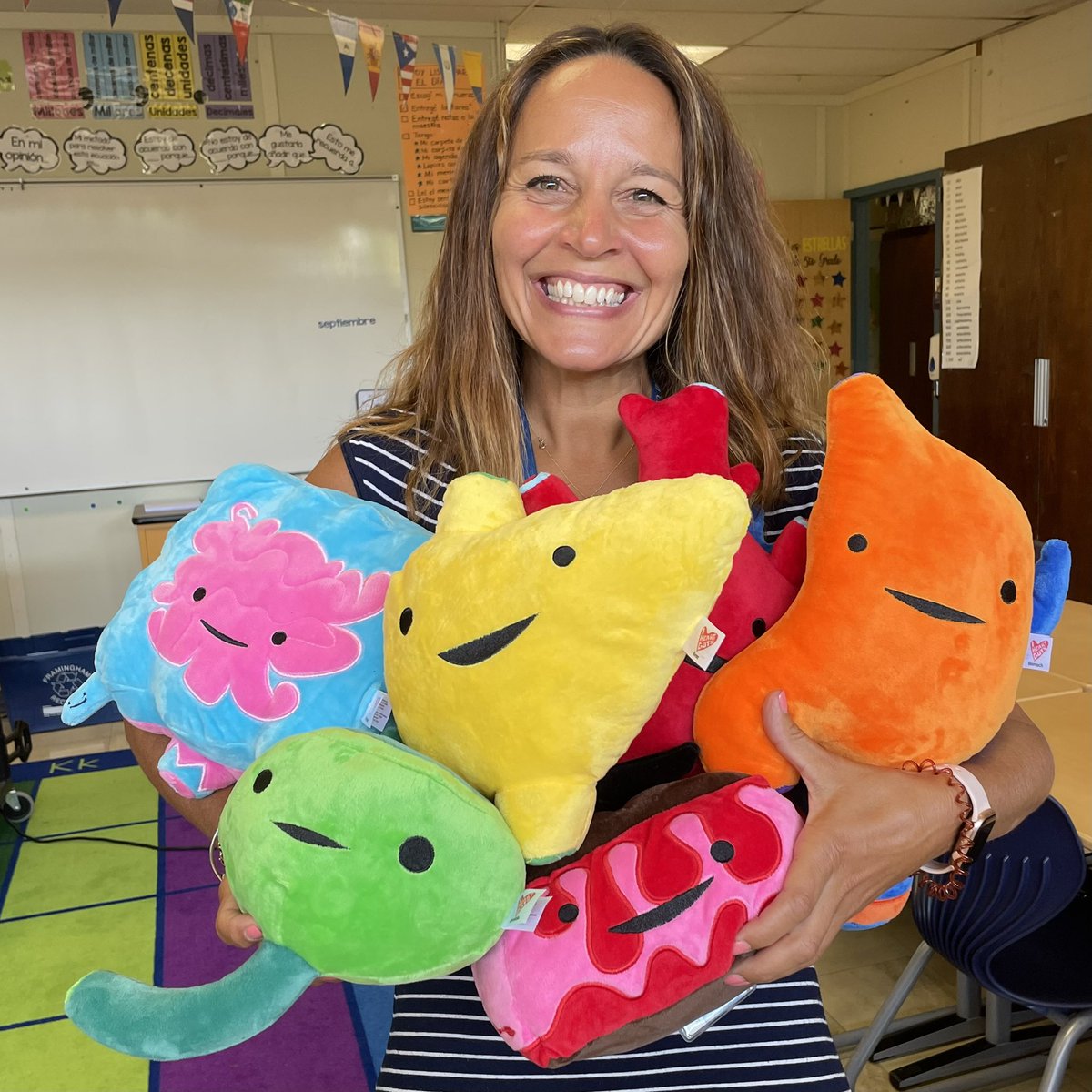 You know it will be a great school year in <a href="/framinghamps/">Framingham Public Schools</a> #elementaryhealth class when you get all your new plushy body parts! <a href="/KingSchoolFPS/">King Elementary School</a> <a href="/HemenwaySchool/">Hemenway Elementary</a> <a href="/MaryEStapleton/">Stapleton Elementary</a> <a href="/HarmonyGroveFPS/">Harmony Grove Elementary School- A Global Academy</a> <a href="/PotterRdSchool/">Potter Road</a> <a href="/brophyschool/">BrophyElemSchool</a> <a href="/FPSDunning/">Dunning Elementary</a> <a href="/BarbieriSchool/">Barbieri Elementary School</a> <a href="/MFMcSchool/">McCarthy Elementary</a> <a href="/iheartguts/">I Heart Guts</a>