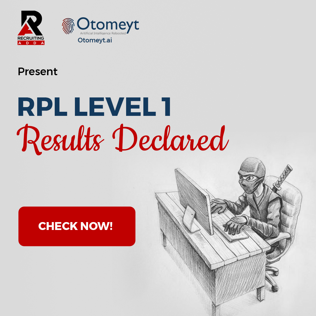 sourcingbhaijan's tweet photo. The most awaited RPL Level 1 Top 100 Results are Out Now! Hurry, Check Now: https://t.co/6FqLWGQPat #RPL22 #recruitingadda #otomeyt #rpl #recruitmentpremierleague #sourcingcontest #recruitathon #sourcathon #spl #sourcingpremierleague #hackathon #challenge #talentacquisition #HRM https://t.co/WnW9o2qTuw
