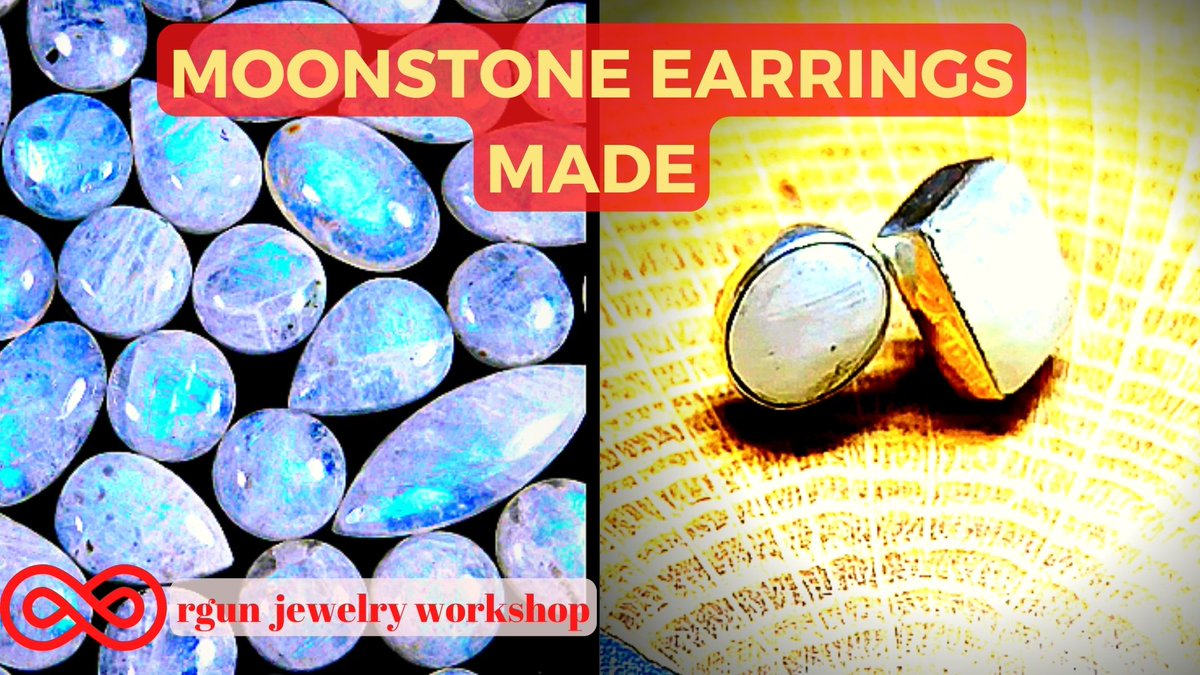 NecatiDurmus06's tweet image. MOONSTONE EARRINGS MADE-How to make silver handmade earrings.
#jewelry #earringmaking #handmade 
SUBSCRIBE for support
youtube.com/watch?v=OJLb_q…