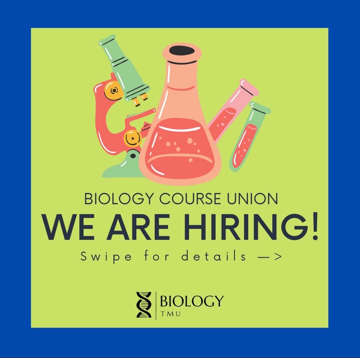 TMUbiology's tweet photo. Want to join the BCU this year? Apply now: https://t.co/wahf8Mb56c https://t.co/XOra6KGqwA