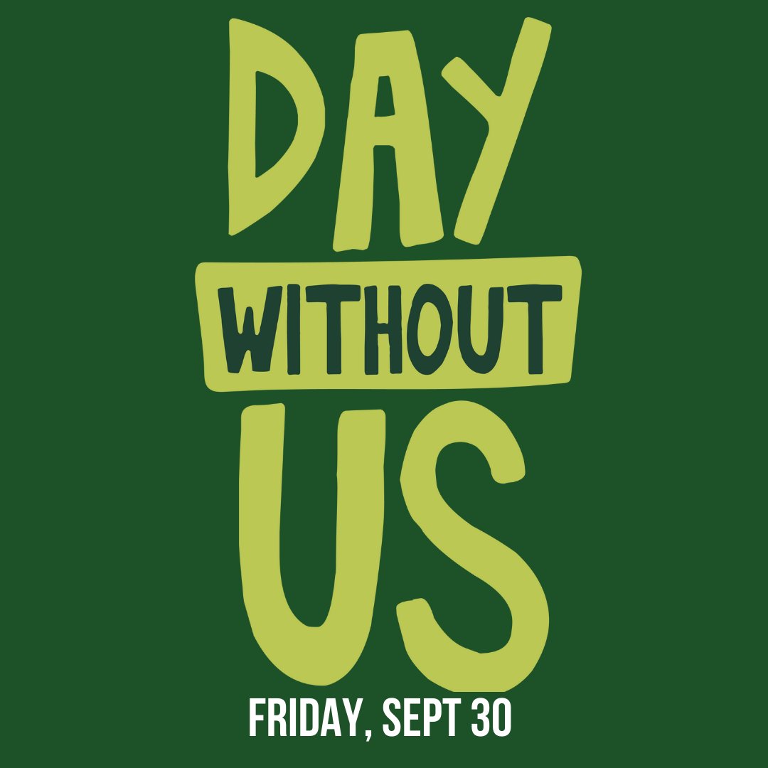 Today a dynamic group of National Partners announced the #DayWithoutUs National Teach-In on Sep 30. New Voices is proud to join in bringing awareness to this important moment. Visit DayWithoutUs.com at 7PM ET or join <a href="/DayWithoutUs/">Day Without Us - Join us Sep 30th!</a> on Facebook for a special launch event.