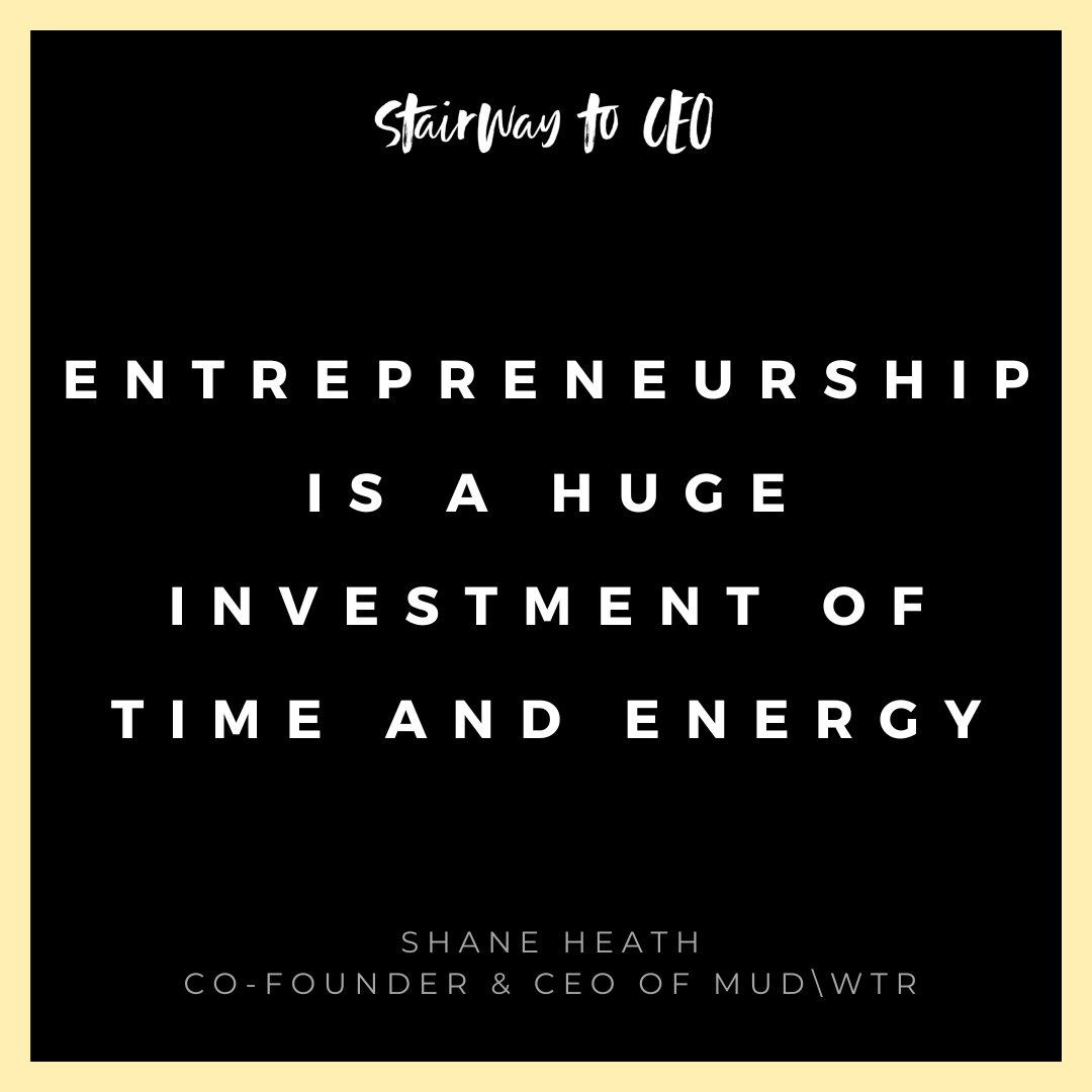 OUT NOW is a NEW episode with the Co-Founder and CEO of MUD\WTR 💧
→ LINK IN BIO!

Tune in to hear his experience with a psychedelic trip, to starting his first company, to reconnecting with his creativity, and questioning his caffeine addiction. ☕️