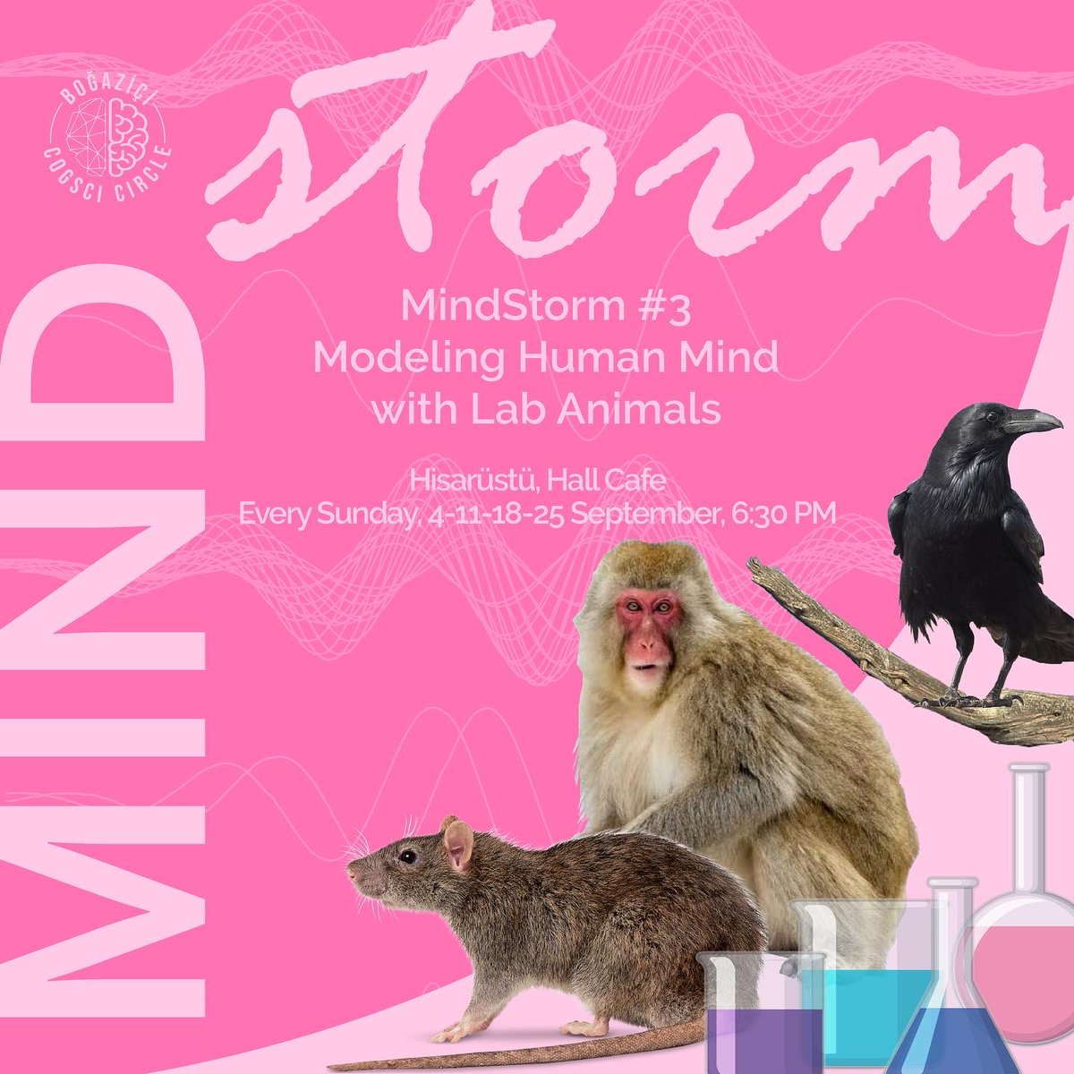 cogscicircle's tweet photo. MindStorm#3 is starting!

For a whole month, we will be focusing on usage of lab animals to model human mind while investigating in what extend it becomes successful in modeling human mind.

Why not join us? https://t.co/2OLbdcUOSI