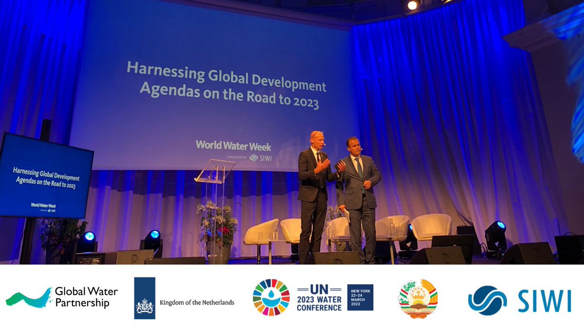 Only if we all commit to water action taking nature &amp; people into account #UN2023WaterConference can create a watershed moment for the 🌍. 

During today’s UN High Level Panel at #WWWeek our Special Envoy for Int. Water Affairs @HenkOvink called for uniting the world for water.