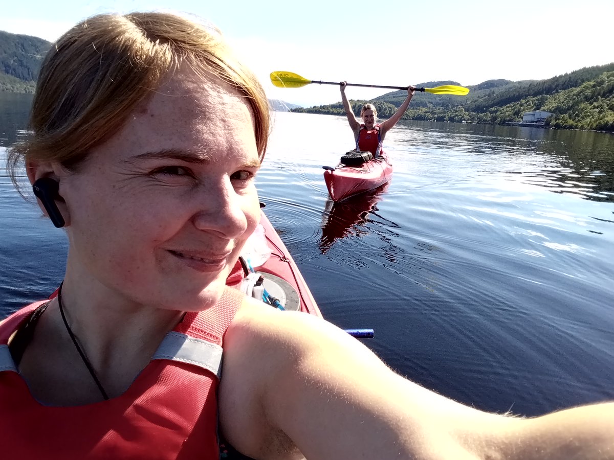 KathrynNave's tweet photo. A week of kayaking and wild camping from Fort William to Inverness with a friend. Supposed to be the ideal way to clear my head before starting a new job, but has only convinced us both that we'd rather be kayaking. https://t.co/ZCcZ6RjQ3D