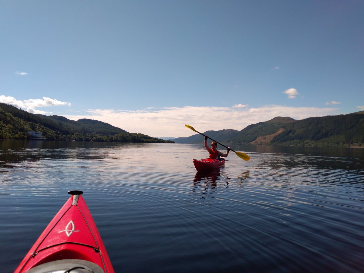 KathrynNave's tweet photo. A week of kayaking and wild camping from Fort William to Inverness with a friend. Supposed to be the ideal way to clear my head before starting a new job, but has only convinced us both that we'd rather be kayaking. https://t.co/ZCcZ6RjQ3D