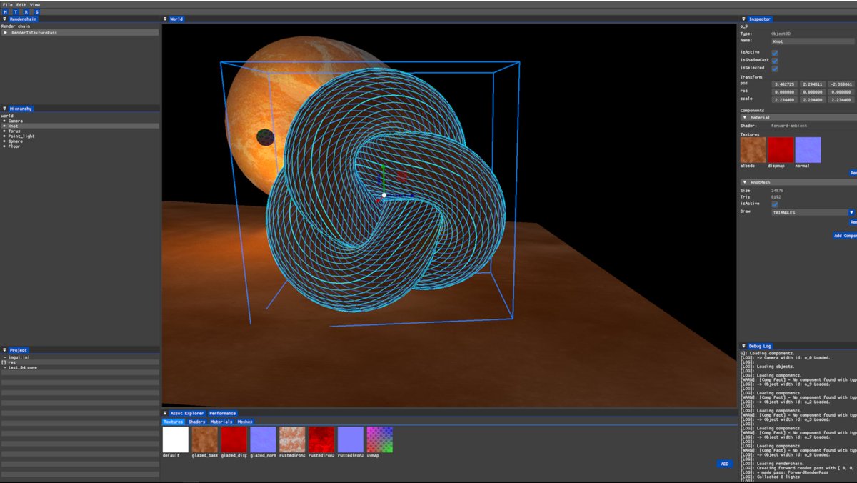 Rackdoll's tweet photo. Late night #opengl https://t.co/VFlHbct6KJ