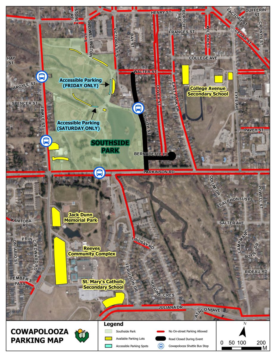 This weekends Cowapoloooza is being held in Southside Park in Woodstock, ON!  This is a free festival put on the by the <a href="/cityofwoodstock/">City of Woodstock</a> !  ATL 6:30pm and <a href="/thetrews/">The Trews</a> to follow!  Just follow the map to rock n roll!