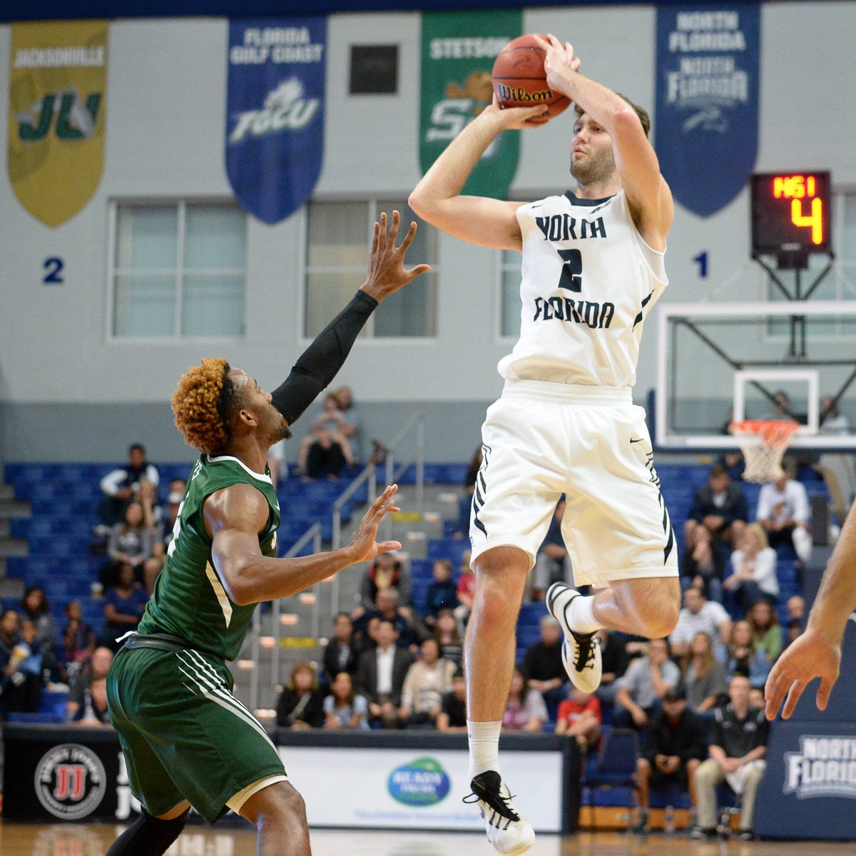 UNFAlumniAssoc's tweet image. Also while we're at it, let's celebrate #NationalBeechDay too!

Our Ponte Vedra Beach local &amp;amp; @OspreyMBB alumnus ('16) still holds the school records for 3pt made and steals. He's currently playing overseas with @BCFMP #SWOOPLife