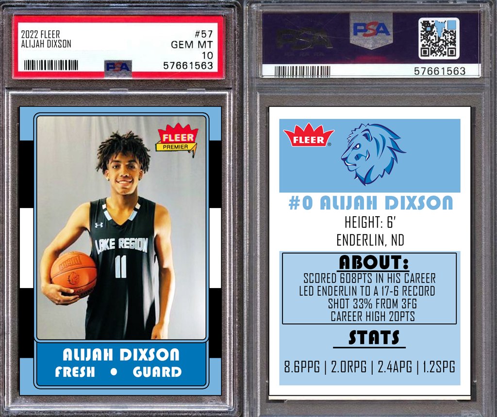 Get to know the Royals with our Player Card Series! First up, #0 Alijah Dixson. 
#LiveFromTheLake