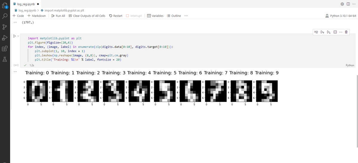 WithRija's tweet photo. Logistic regression and Image Classification

#ml #pythonprogramming   #Python   #MachineLearning   #Statistics   #vscode #JupyterNoteBook #python_ka_chilla by @aammar_tufail https://t.co/zaMd1ta1cY