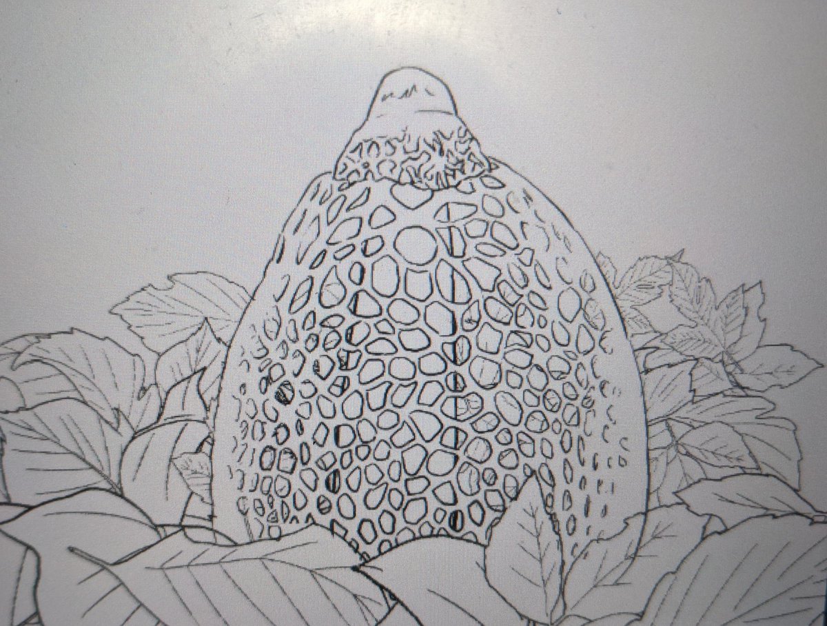 夜中に俺は何を描いてるんだ...... 