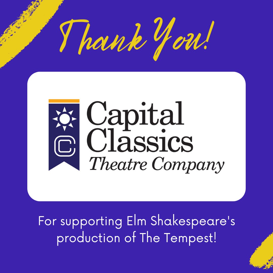 ElmShakespeare's tweet photo. Don't miss your chance to see THE TEMPEST! Our final week of performances begins tonight and runs thru Sep. 4.

Visit our website for more info: https://t.co/pqYVcyR4FC

Thank you to our media partners for their support:
@WMNR_Radio 
@ShakespeareCC 

📸@lsgellman https://t.co/eyPucYmmJJ