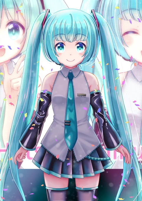ミクさん15周年おめでとうございます#初音ミク#初音ミク誕生祭2022 #初音ミク生誕祭2022 #初音ミク15周年 