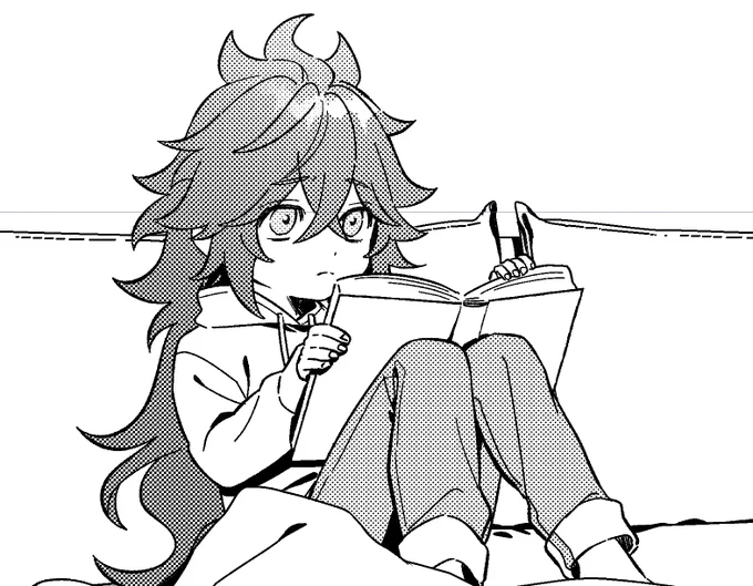 仕事終わりは下書き出来る脳みそ残ってないのでベタトーン進めてる 
