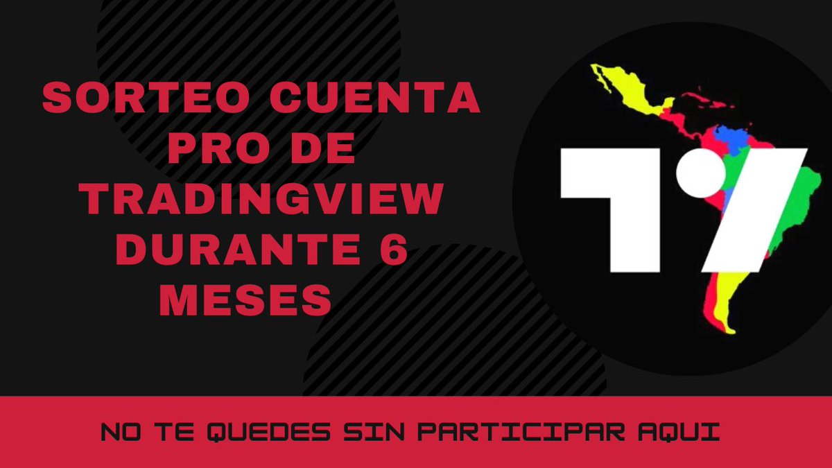 AitanaBTC's tweet photo. 🥳🌟 [#SORTEO / #GIVEAWAY] 🌟🥳

En colaboración a @es_tradingview sorteamos una cuenta PRO en @tradingview durante 6 meses 😎

REQUISITOS: 
- Seguir a @es_tradingview 
- Seguirme @CryptoTommey 
- Dar RT &amp; LIKE 
- Mencionar a 2 amigos 

Finaliza el 11 de Septiembre 🔜🚨🔥 https://t.co/O2DCBFuosr