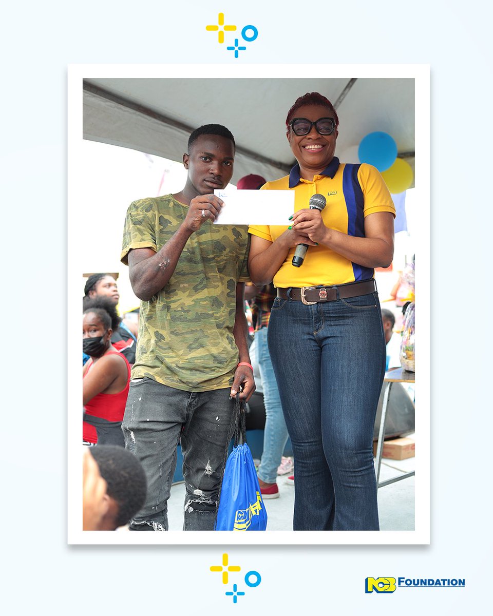 NCBFoundation's tweet photo. Our Constant Spring Financial Centre Manager attended the event and gifted five students with grants of J$20,000 each to offset back-to-school costs.

Check out the highlights from the treat held on August 20.

#education #edutech #learn #educational #learningap #teach https://t.co/BD8VQHTk7a