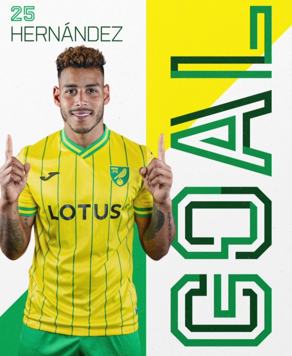 ⚽🇨🇺🏴󠁧󠁢󠁥󠁮󠁧󠁿 | Se cumple la Ley del ex. @OnelHernandez23 marca su primer gol de la temporada en el 93' para darle la victoria al NORWICH CITY por 2-1 sobre BIRMINGHAM CITY.

🔘 Comenzó como suplente y entró en el 58'...

📸 <a href="/NorwichCityFC/">Norwich City FC</a>