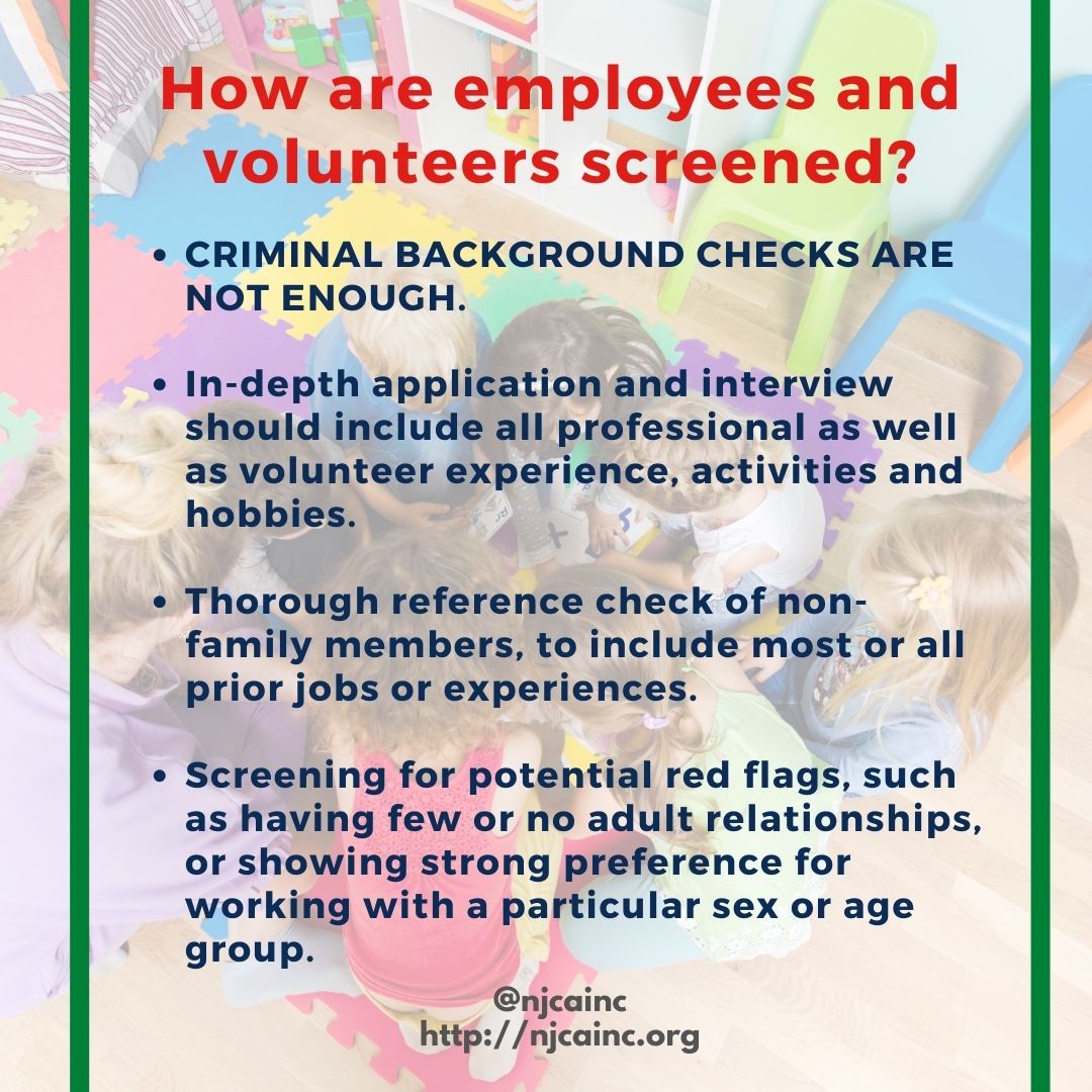 njcainc's tweet photo. As children return to school, parents will be looking for after-school care, sports, music lessons, academic enrichment, and more. Child protection policies should factor in the decision making process. Here are points to consider and questions to ask.

#childabuseprevention https://t.co/eXcAmHWTv8