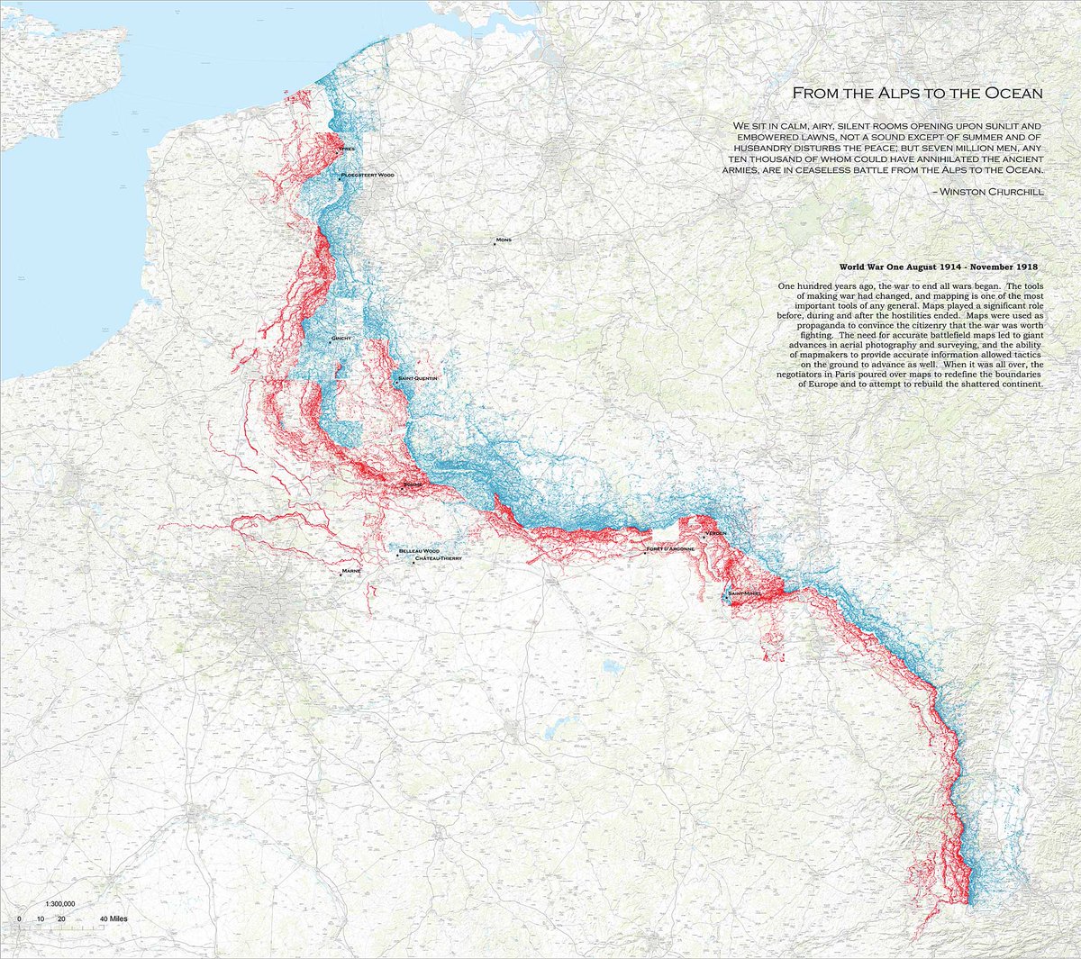 Only the total mobilization of industry and society in WWI allowed powers on the Western Front to co...