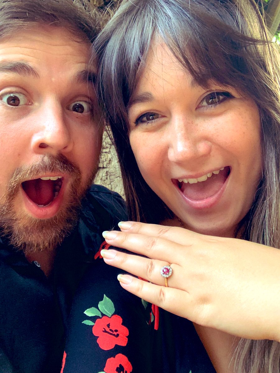 ChessWilliams's tweet image. My best friend and I got engaged!