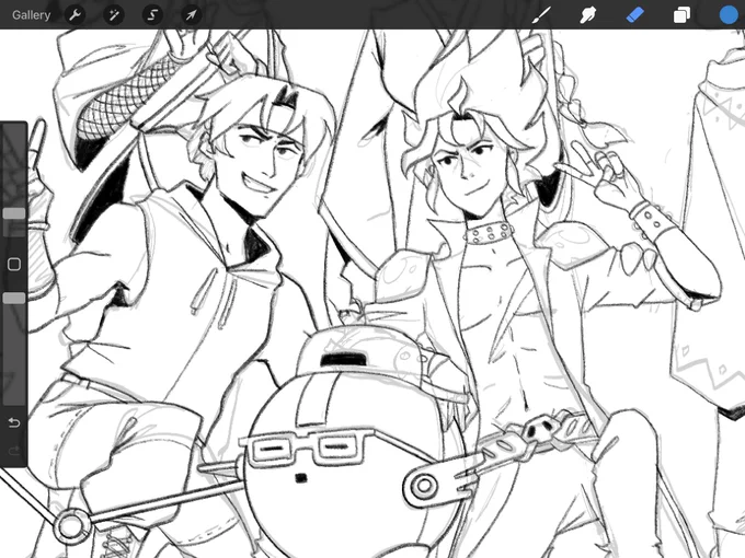 (LIVE A LIVE SPOILERS)
[ wip ] i love them 