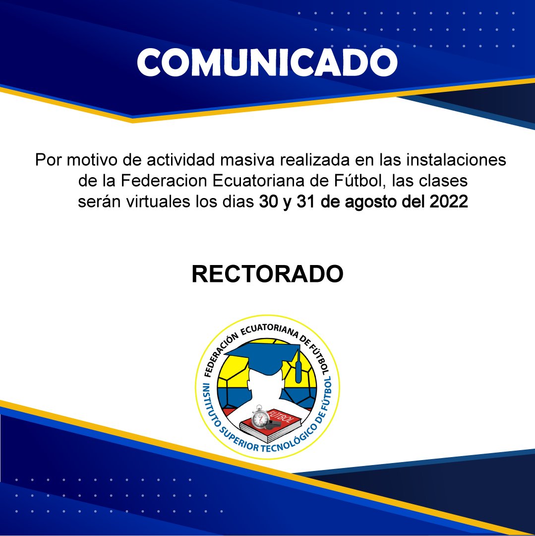 ISTFGYE's tweet image. 𝗖𝗼𝗺𝘂𝗻𝗶𝗰𝗮𝗱𝗼