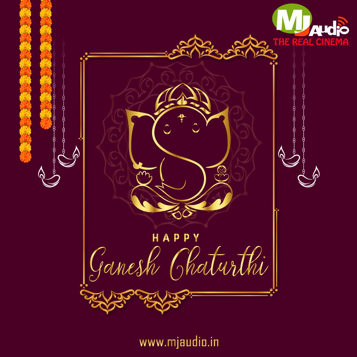 MJAudio4's tweet photo. May Lord Ganesha's blessings fill your life with smiles🤩. May all your Prayers be answered🙏.

Wishes you a  "Happy Ganesh Chaturthi"🎉

MJ Audio
The Real Cinema
📞+919629326015 https://t.co/Lfcr4BkTGF