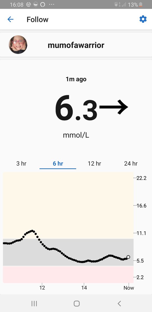 mumofawarrior's tweet photo. Basal testing the afternoons are always tricky...my 6yo likes to snack! But we did it today and all in all not too bad. #type1diabetes #basaltesting https://t.co/Y4rHsefBqO