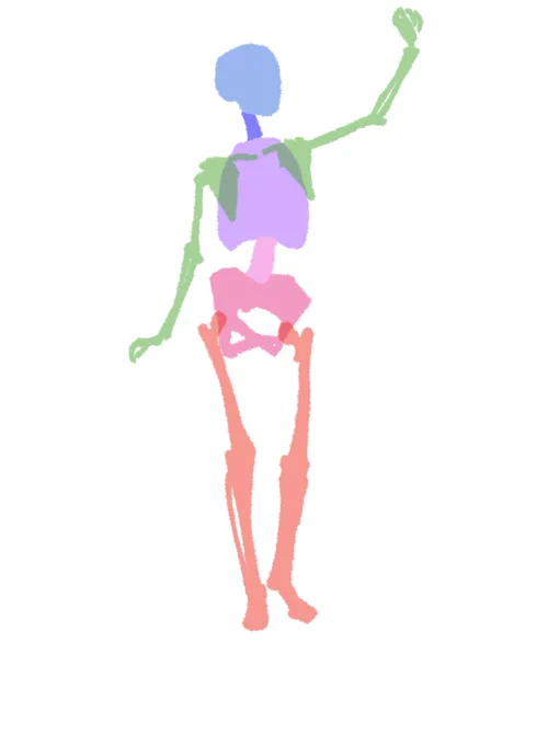 絵が上手くなりたいと思っている方が多いようだが、何を伝えたいかも考えてみると良い。私の場合は解剖図を描くときに、詳細さや正確さといった上手さよりも視認性を重視している。視認性とはパッと見た時の判別しやすさのこと。 