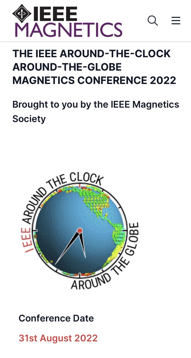 JrcMiriam's tweet photo. Honoured to have been invited to give a talk at the 2022 #AtC_AtG conference: don't miss it! @IEEEMagSoc @SiM_IEEEMagSoc @CEMagnetismo https://t.co/CTGiURzTYF