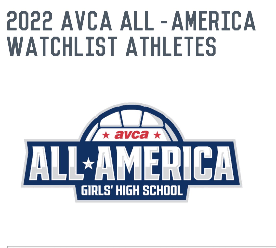 kennedykays's tweet photo. So thankful to be mentioned!! Thank you @AVCAPhenom &amp; congrats to @__laurenmac__ also!!❤️❤️ https://t.co/vniJaDCrIW