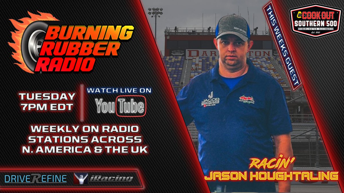 BRRadio_'s tweet photo. This week on #BRRLive, We Sit Down With "Racin'" Jason Houghtaling, Crew Chief for MBM Motosports &amp; @RickWareRacing. Plus We Talk Daytona Wrap Up, Darlington Previews and much more! 

#DriveRefine #BigStormBrewery https://t.co/0DrDcedICz