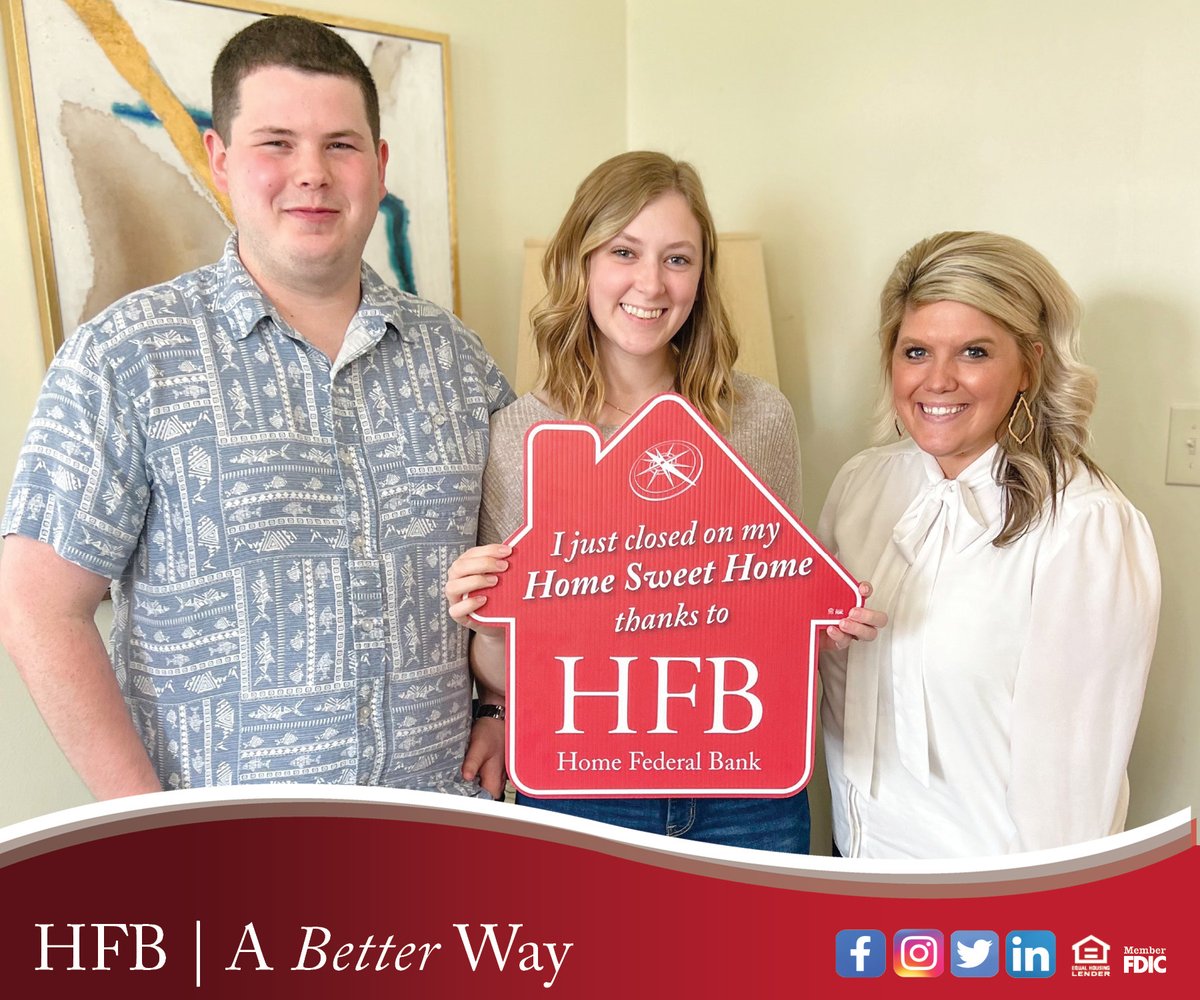Home Federal Bank on Twitter "Congratulations to the Mitchells! Minden