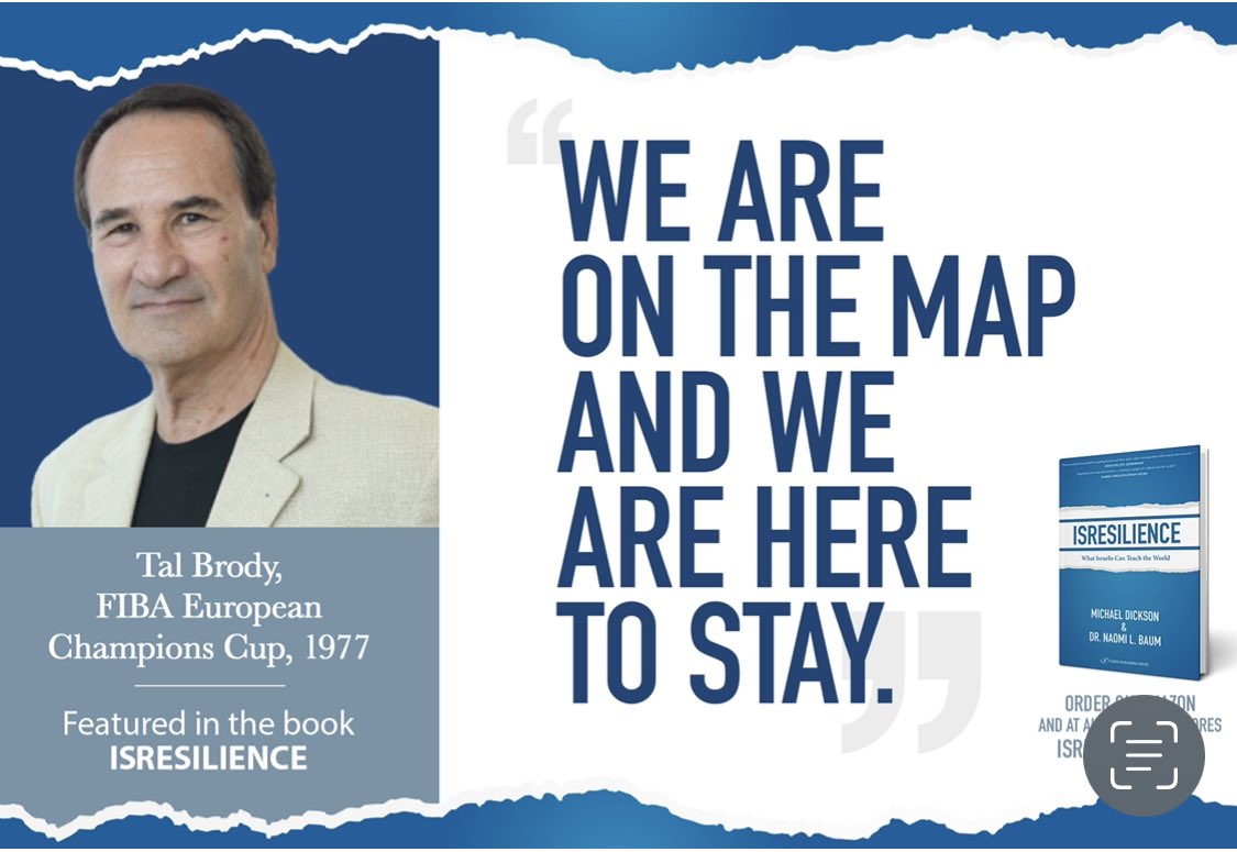 Happy birthday to resilient Israeli legend, Tal Brody!  