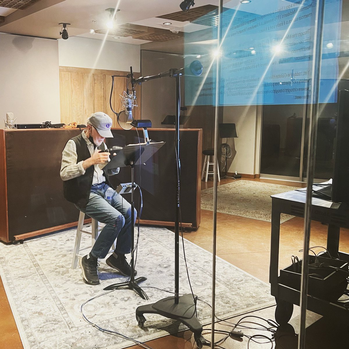 In the studio with <a href="/GalRivTaskForce/">Gallatin River Task Force</a> — look forward to sharing with you soon.