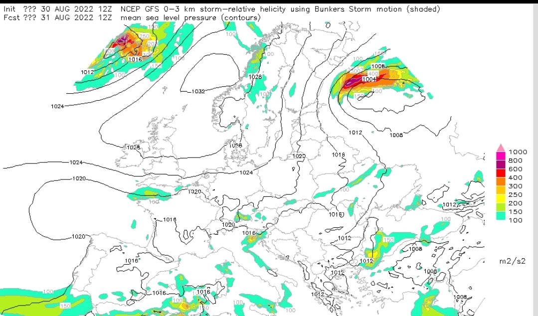 Nowcasting_Turk's tweet photo. 31 Ağustos Çarşamba günü Marmara ve Batı Karadenız'de çok sayıda süper hücre oluşumu icin atmosfer koşulları uygun. Kısa süreli şiddetli yağış, yer yer iri caplı dolu, yagıs anında kuvvetli ruzgar ve hortum riski de var. Dikkatli ve tedbirli olunmalı. https://t.co/AmvbjyeX1R