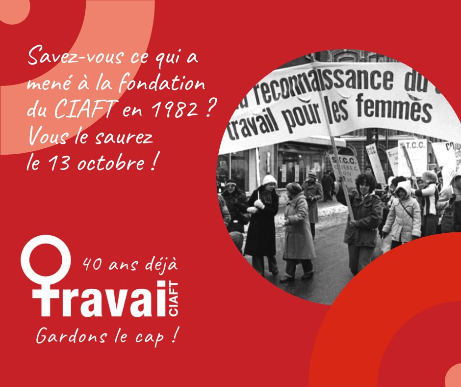 CIAFT1's tweet photo. Préparez-vous à vivre un très beau moment en direct, compagnie de femmes exceptionnelles - Quand ? Le 13 octobre, une date à inscrire à votre agenda ! Plus de détails à venir au fil des prochains jours... https://t.co/OjjmkgqX4i