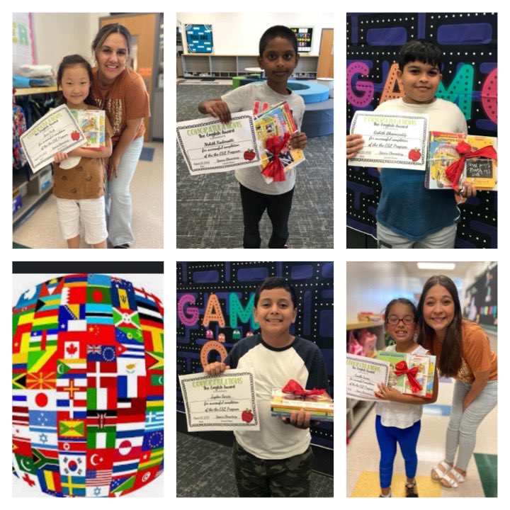 level_up_ESL's tweet photo. We are beyond proud of all the students that reclassified this year! Way to go! @SpearsElem https://t.co/M3XtIpStIi